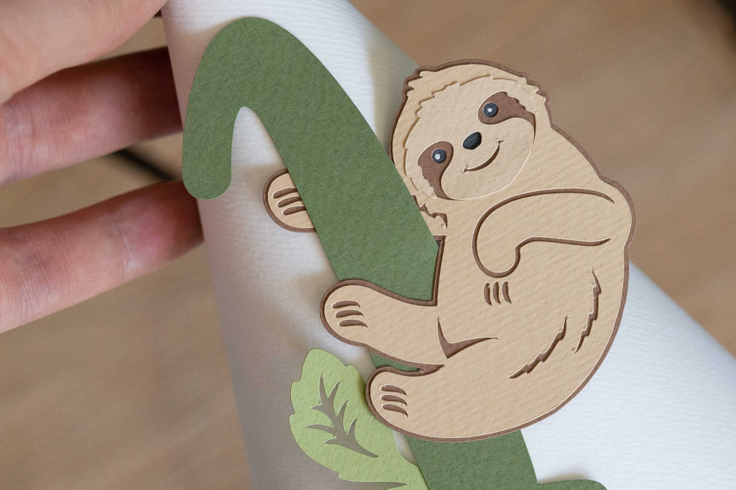 Sloth Party Paper Hat