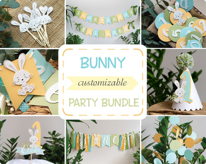 Bunny Turquoise Party Bundle