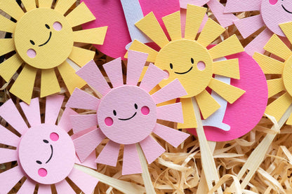 You Are My Sunshine Cupcake Toppers