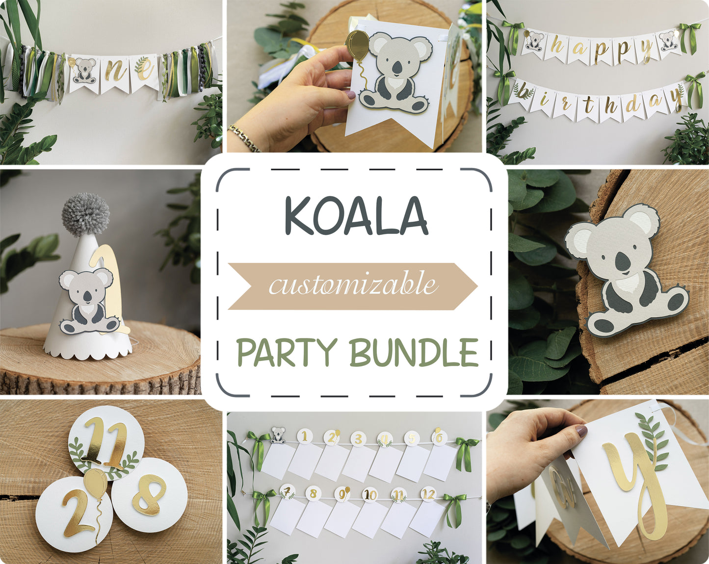 Koala birthday party package