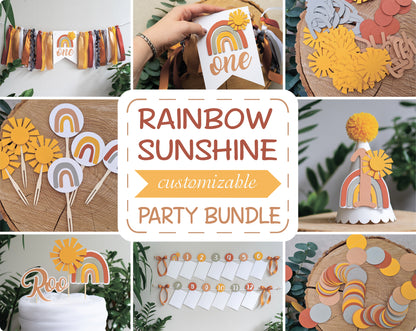 Rainbow and Sunshine Party Bundle