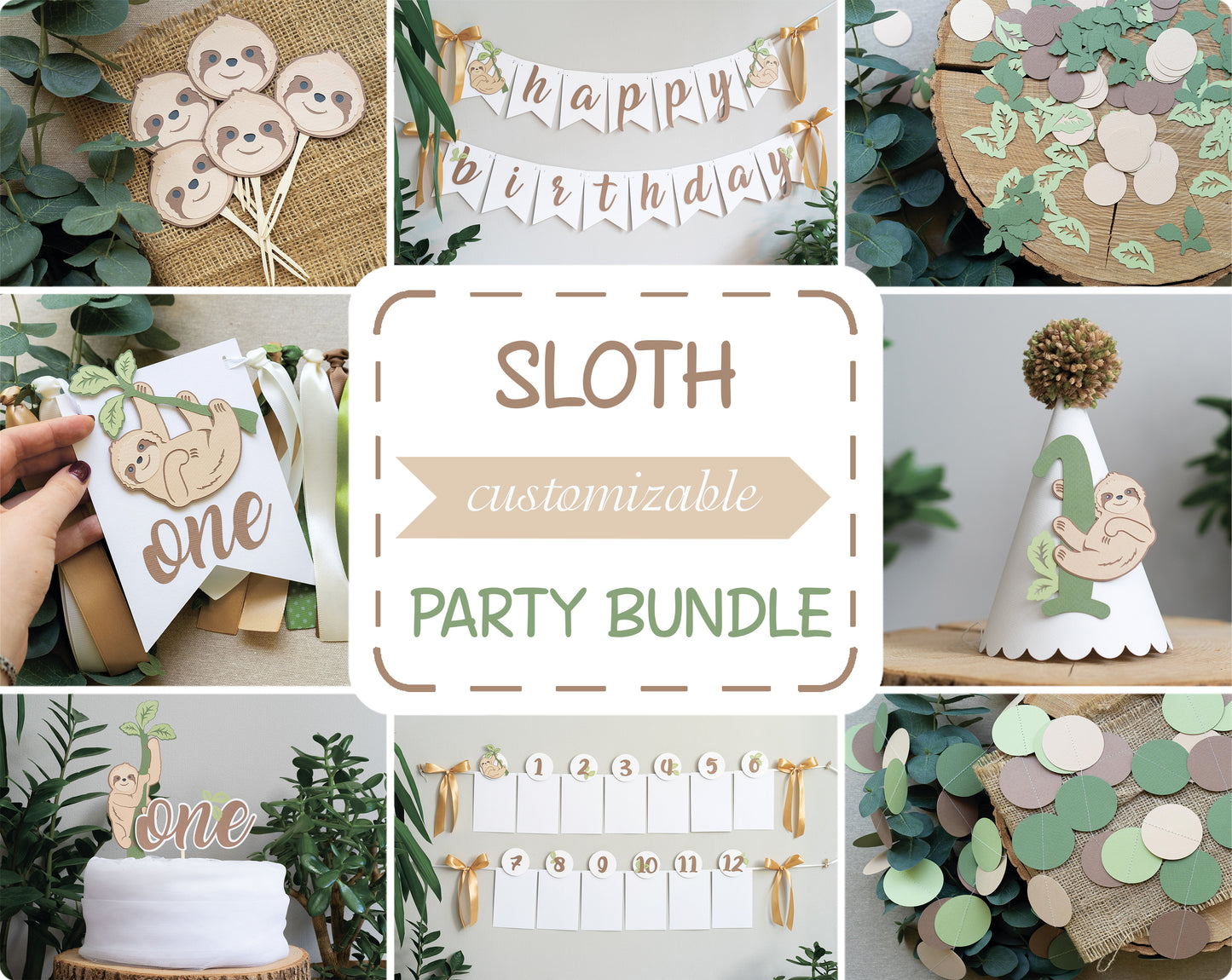 Sloth Party Bundle