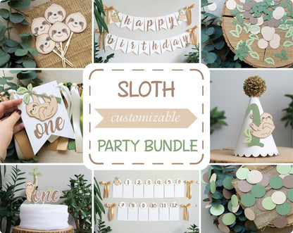 Sloth Party Bundle
